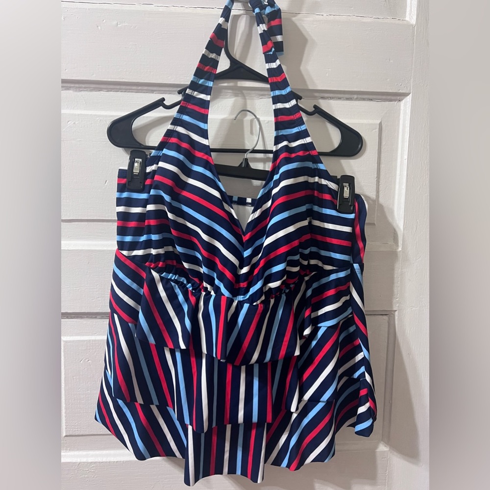 Red white & blue Tankini